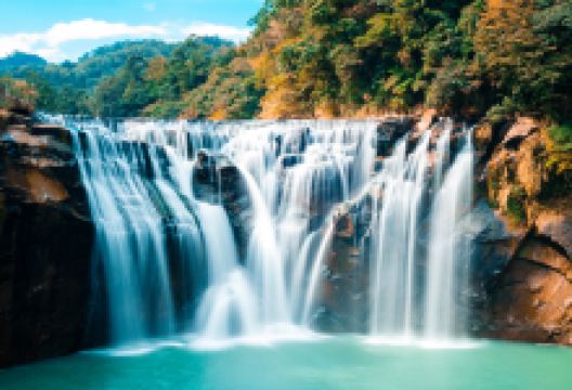 十分瀑布景点图片