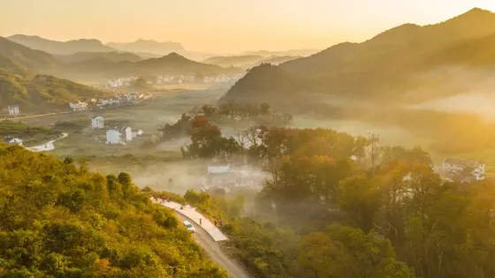 對沖紅楓觀景台