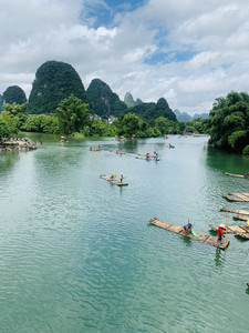 遇龙河国家级旅游度假区游记图文-2021春节自驾游亲子游去旅游阳朔遇龙河最美网红打卡地富里桥，遇龙桥，