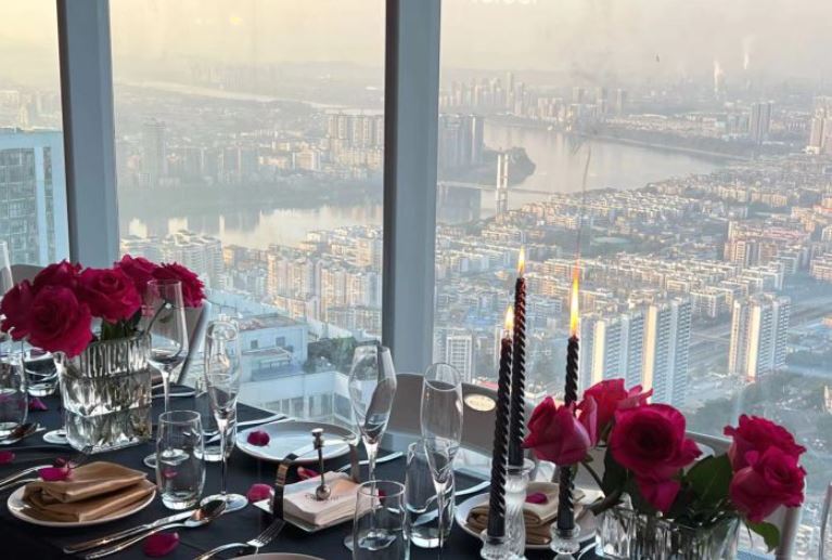 lUOlUO浪漫高空西餐厅(地王国际财富中心店)餐厅图片