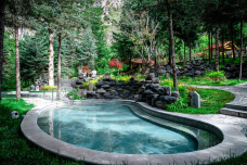 毕棚沟娜姆湖森林暖池温泉-理县