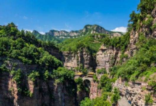 苍岩山风景区景点图片