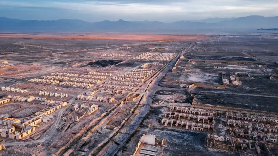 冷湖石油基地遺址