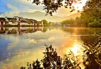 宏村半日游【经典团/16 人团|市区/北站接送+导游|纯玩】【黄山市区酒店免费上门接送，天天发班，纯玩团】