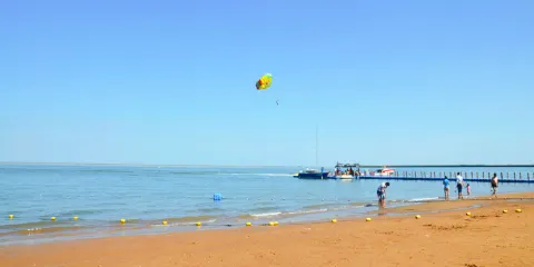 天津濱海大道沙灘公園