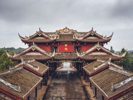 黄龙溪廊桥