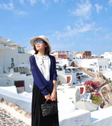 雅典游记图文-一段文字记录一段时光（五） #看见圣托里尼的那一抹蓝