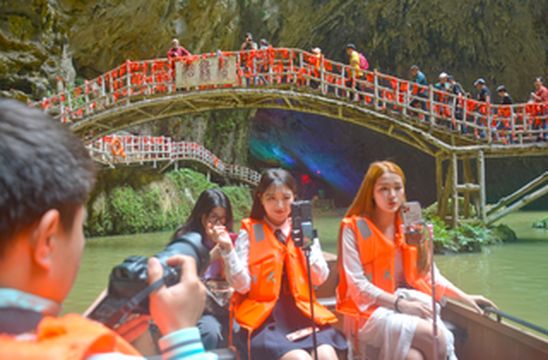 清远旅游，乘船打卡藏在清远的仙境瀑布，广东羊皮洞分洞！