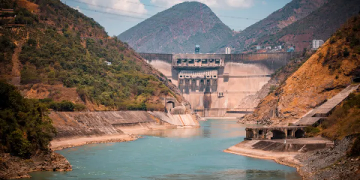 二灘水電站觀景台