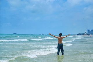 广西最美海滨城市，碧海蓝天，适合度假旅行