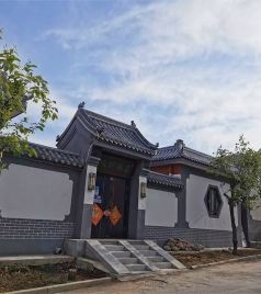 蓟州旅游度假区游记图文-天津蓟县小穿芳峪涵轩雅筑民宿，独特的乡间小院，古建筑风格！