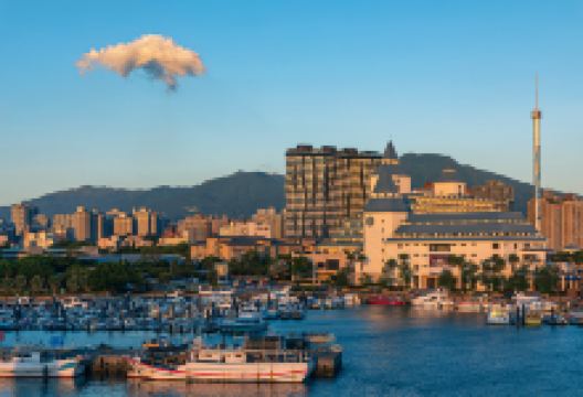 淡水渔人码头景点图片