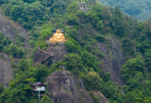 大慈岩风景区-江南悬空寺景点图片