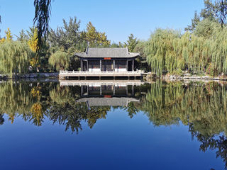 临沂自驾游---王羲之故居、临沂市博物馆、国际雕塑公园。