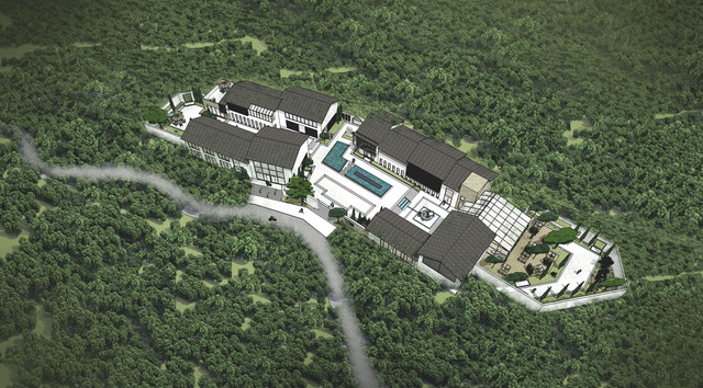 南漳网红高山民宿 湖北天池山茶香别院