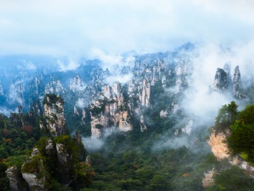 中国张家界世界地质公园