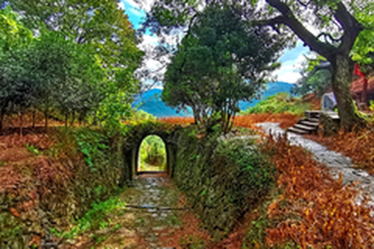 江山游记图片] 枫岭关，仙霞古道上最古老的关隘，日本空海法师渡海入闽经此北上