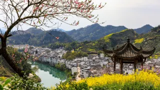 서현 3일 투어: 휘주고성, 신안강 산수화랑 탐방