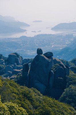 登海上仙山,在福鼎太姥山看夕阳