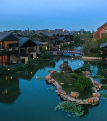 启东游记图文-国内版虹夕诺雅：游日式小京都、观唐风演艺、泡私汤温泉