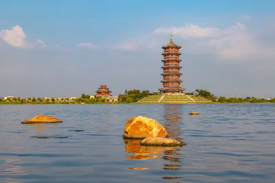 山东少海国家湿地公园-慈云寺