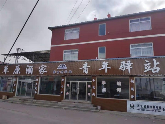 丰宁坝上草原青年驿站农家院，当地春天的野菜配上莜面，更好吃！