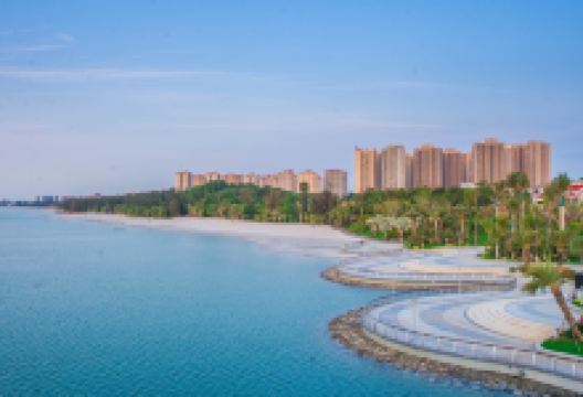 海花岛双子沙滩景点图片
