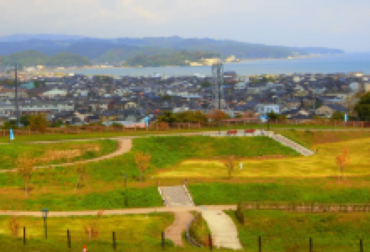 朝日山公园景点图片