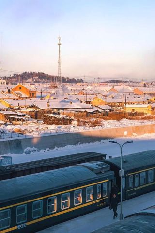 漠河的雪,童真时代的天堂