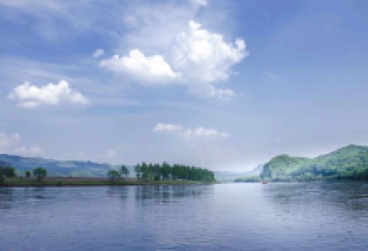 汤旺河卧龙湖景点图片