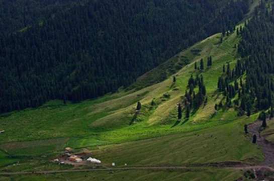 昌吉回族自治州游记图文-鹿角湾，雪峰云杉，清泉流水，绿草茵茵，是你向往的美景吗？