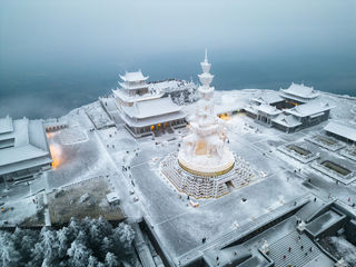 峨眉山银色界:冰雪温泉欢乐季,体验另一种浪漫