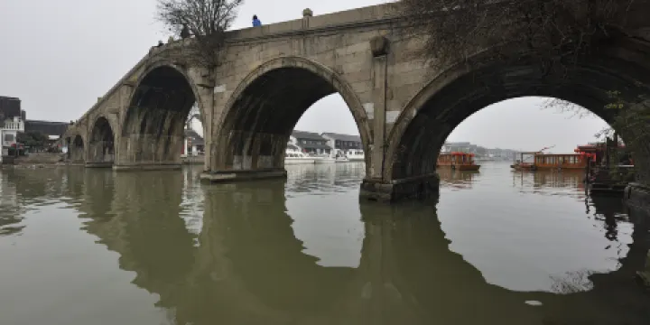 上海朱家角古鎮旅遊區-放生橋