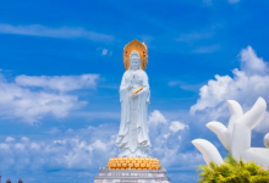 南山海上观音景点图片