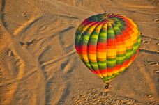 沙湖旅游区-沙漠热气球-平罗