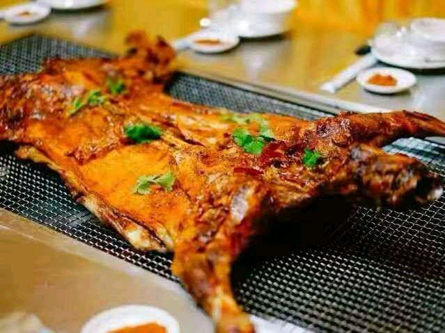 岭上人家楚香阁烤全羊农家乐餐厅图片