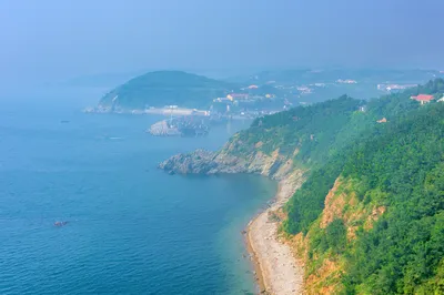 老铁山黄渤海分界线