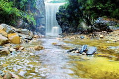 太鲁阁游记图片] 石台常年水流不断的瀑布，不仅可以漂流，还惊现华南虎的踪迹