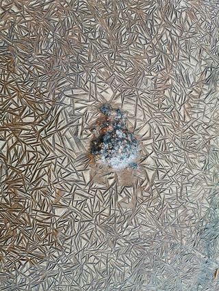 洮河岸边的冰雪世界