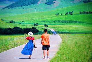 豪情自驾内蒙古科右前旗 心归乌兰毛都大草原