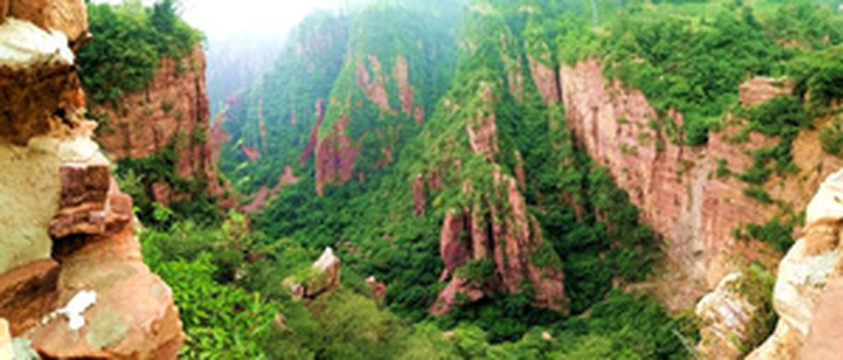 万仙山游记图文-跟着老夏去上腊江挂壁公路走一走。