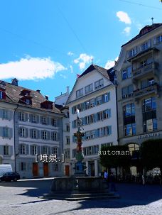 卡佩尔廊桥-卢塞恩-凹凸曼和小伙伴