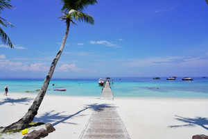 热浪岛游记图文-海景不输仙本那，马来西亚热浪岛、浪中岛、停泊岛全攻略