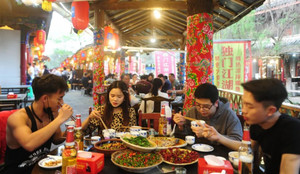 茶荣省游记图文-在长寿古镇吃一碗鱼面 不一样的面条一样的美味