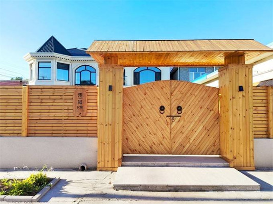 北京延庆龙庆峡侘寂民宿，6室独立欧式小院，观星赏月采蘑菇！