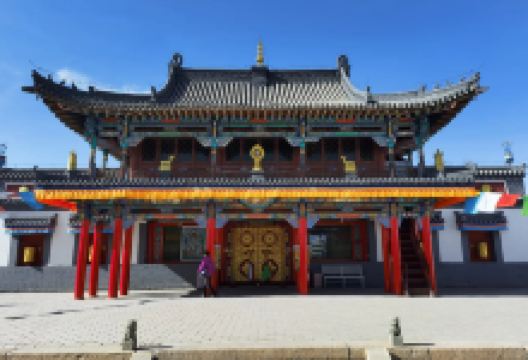 达茂旗百灵庙景点图片