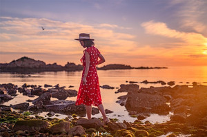 荣成游记图文-逃离梅雨季！在威海西霞口看日出等日落