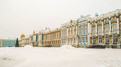 圣彼得堡游记图片] 圣诞冰天雪地圣彼得堡的沙皇村和夏宫-俄罗斯游记之十
