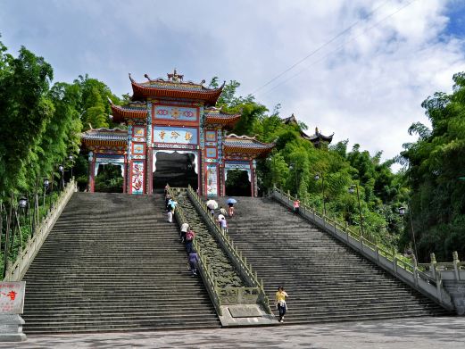 蜀南竹海-龙吟寺