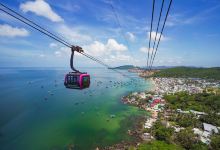 富国岛香岛公园跨海缆车景点图片